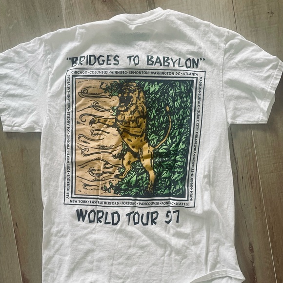 VTG Rolling Stones Bridges to Babylon T - Picture 3 of 6